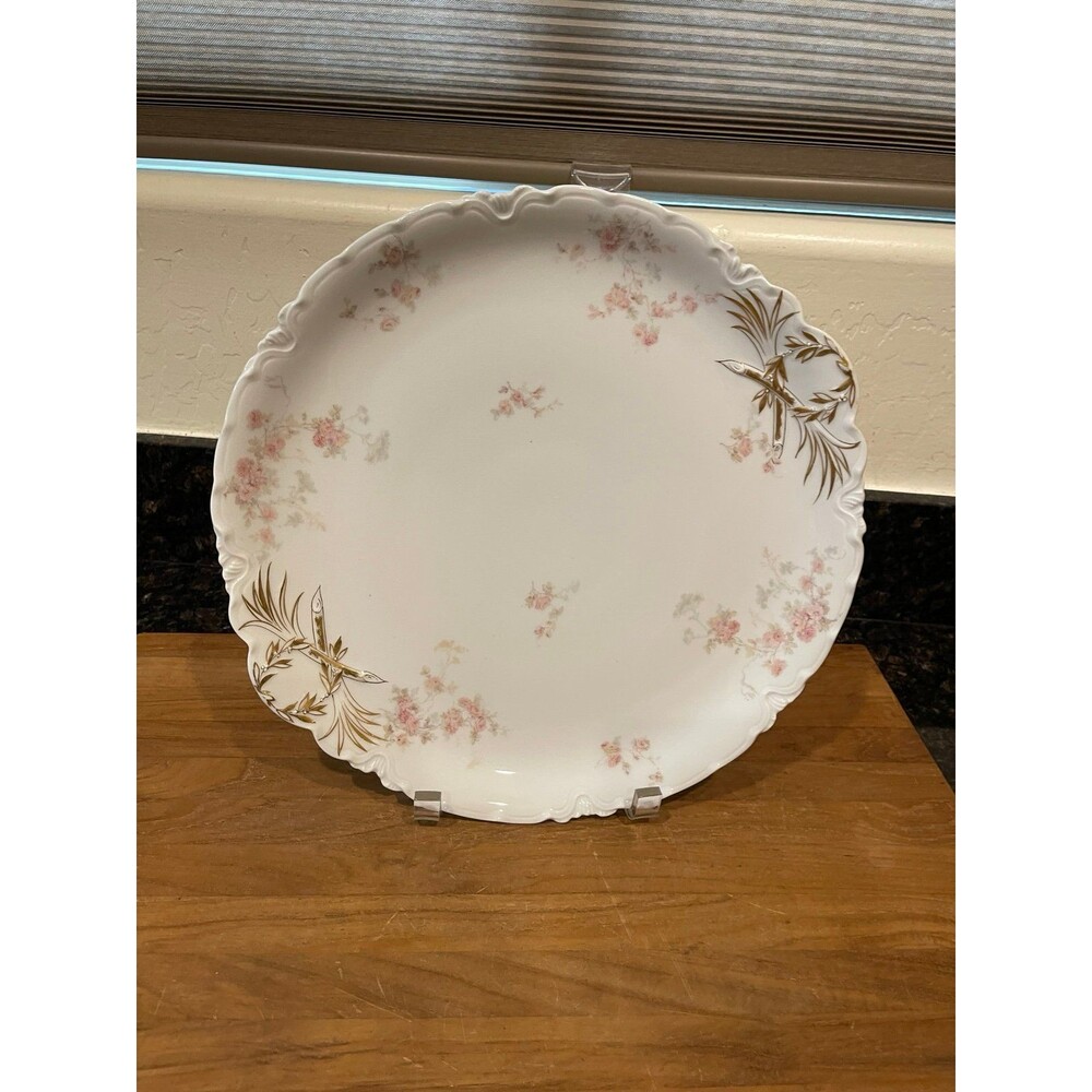 Vintage large haviland & co round platter